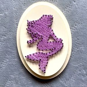 New String art mermaid